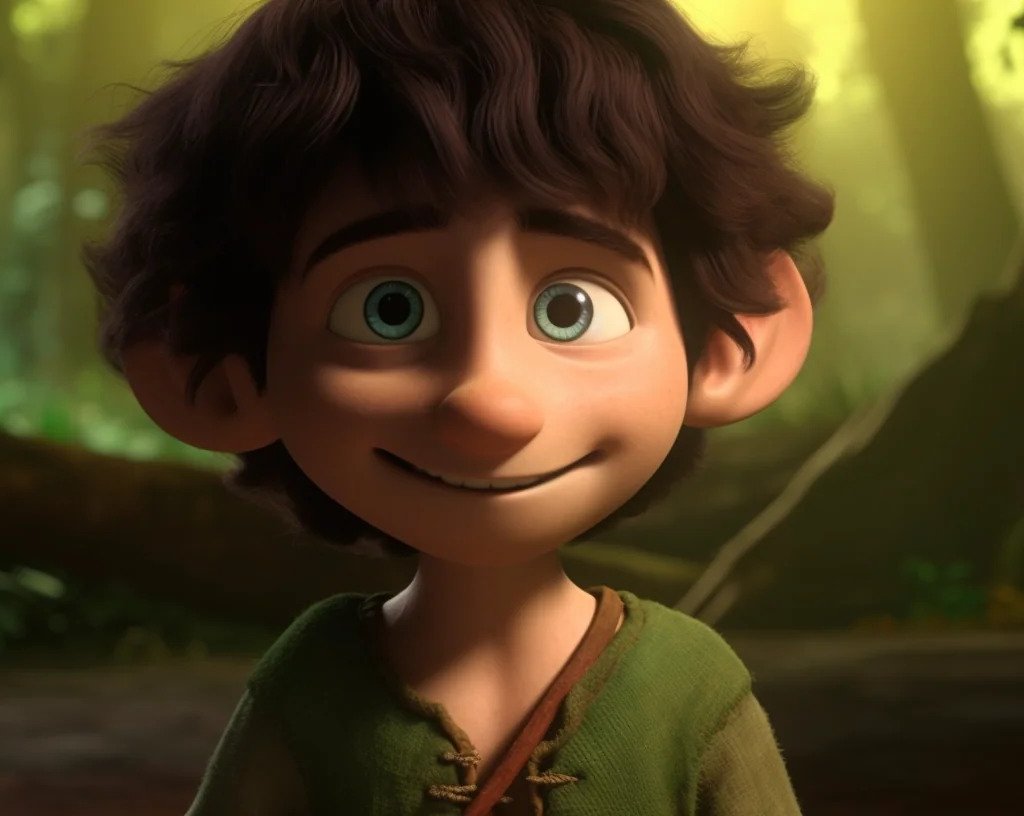 Если бы «Властелин колец» был мультфильмом Pixar: 12 изображений от нейросети