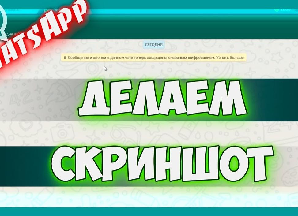 Как сделать скриншот в Ватсапе и отправить скрин сообщения на телефон